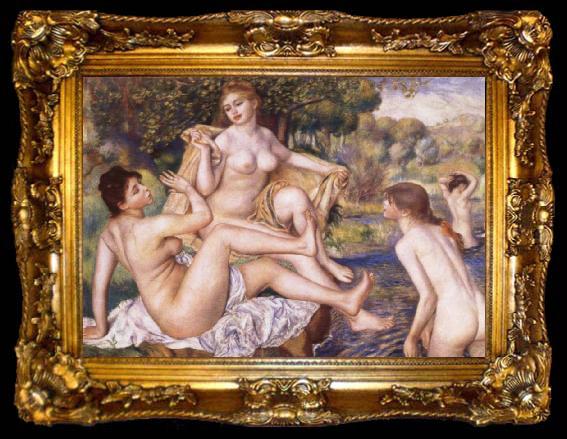 framed  Pierre-Auguste Renoir The Bathers, ta009-2